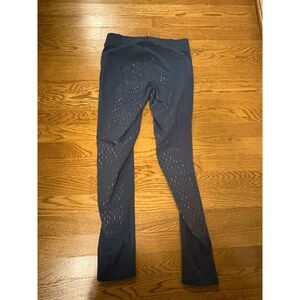 Kerrits Full Seat Silicone Grip Riding Tight Navy Small Fleece Winter Breeches